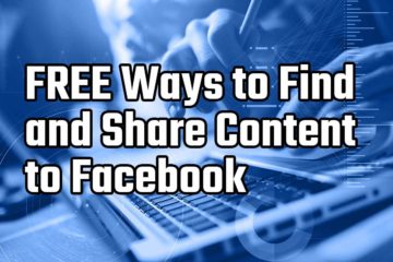 Free ways to find and share content to facebook