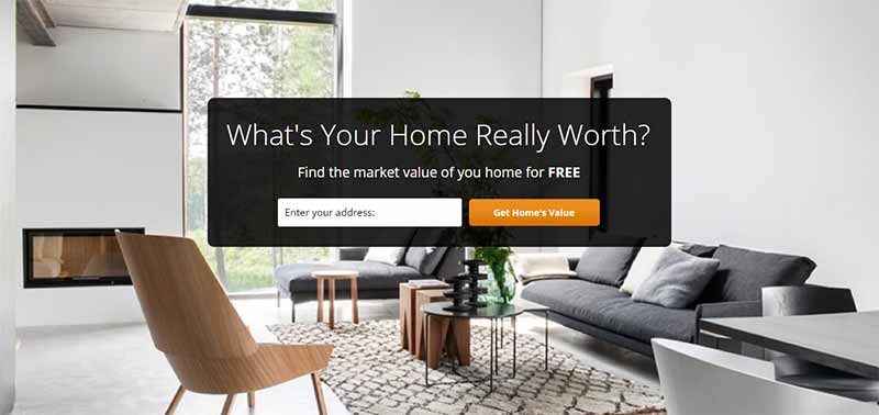 Real Estate Landing Page Example