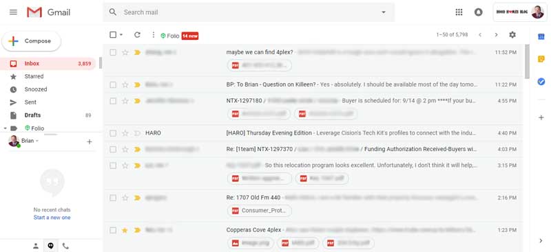 Gmail View