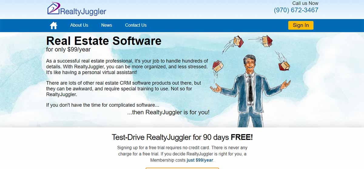RealtyJuggler Homepage
