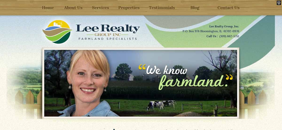 Lee Realty Homepage