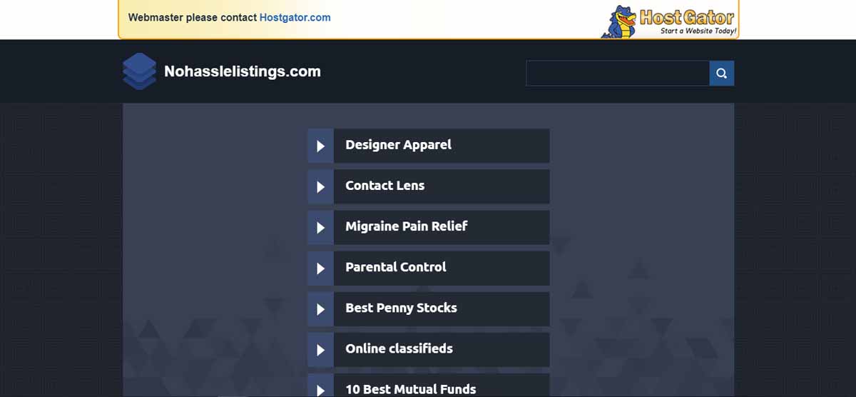 nohasslelistings URL search