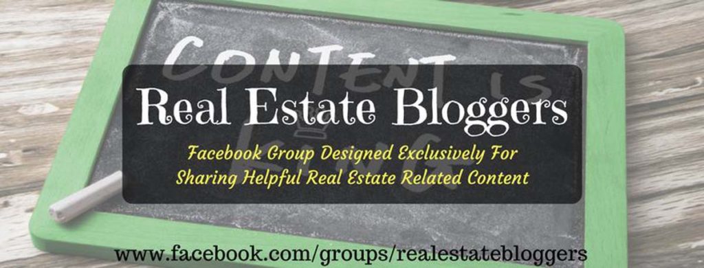 real estate bloggers facebook group