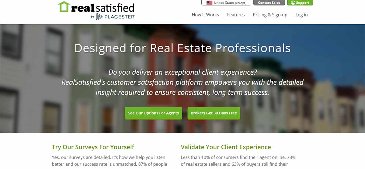 RealSatisfied Homepage