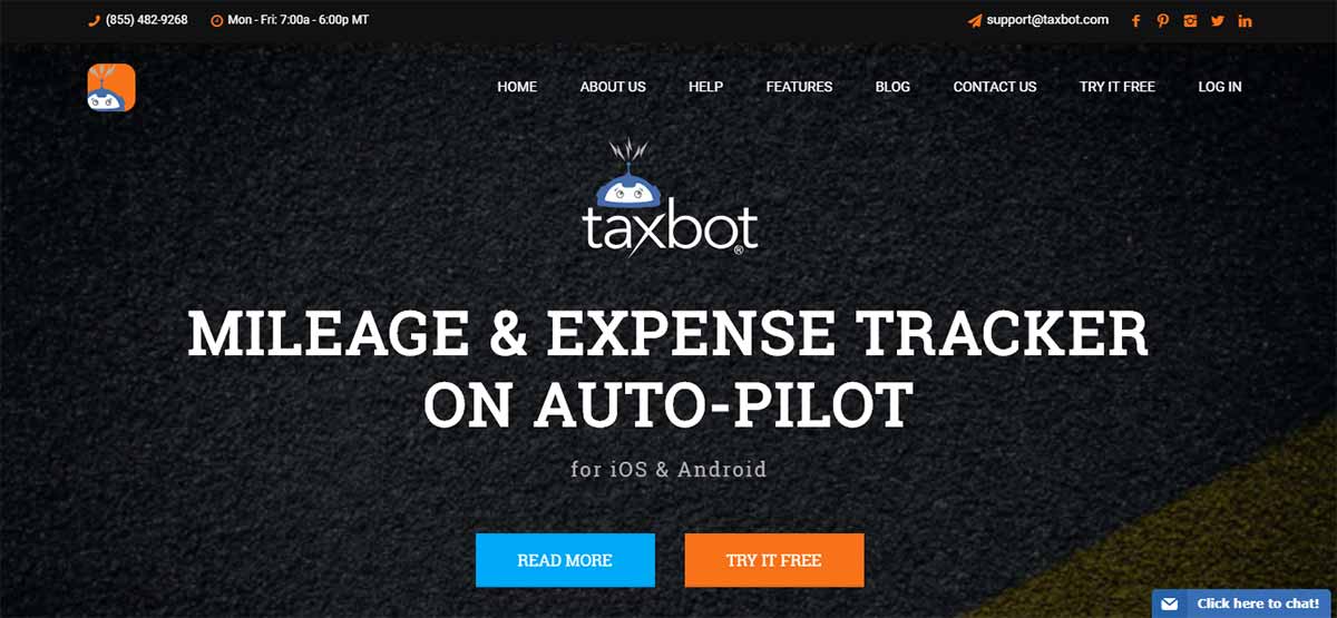 Taxbot Homepage