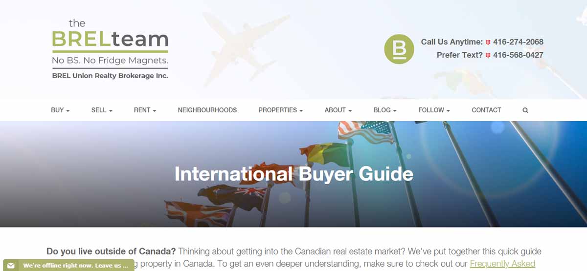 BREL Team international buyer guide