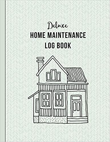 deluxe home maintenance log book