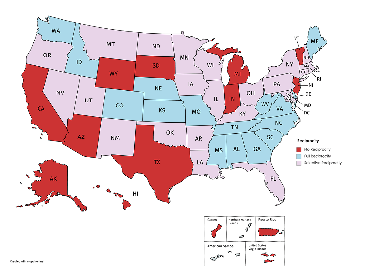 Real Estate License Reciprocity by State in 2021 Hooquest