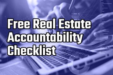 free real estate accountability checklist