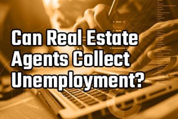 can real estate agents collect unemployment