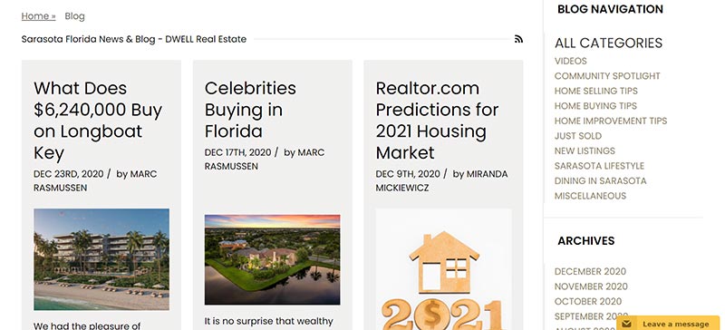 dwell real estate blog