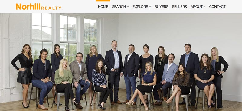 norhill realty homepage 2021