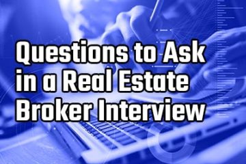 questions to ask in a real estate broker interview
