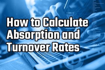 how to calculate absorption and turnover rates