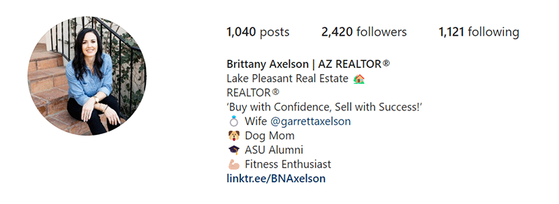 Brittany axelson instagram