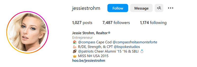 jessie strohm instagram