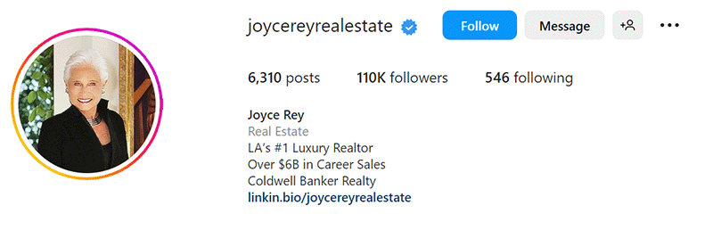 joyce rey instagram