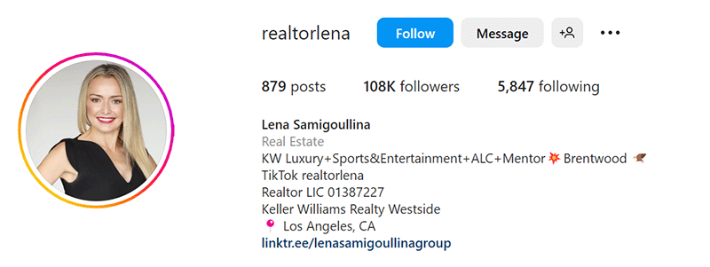Lena Samigoullina instagram